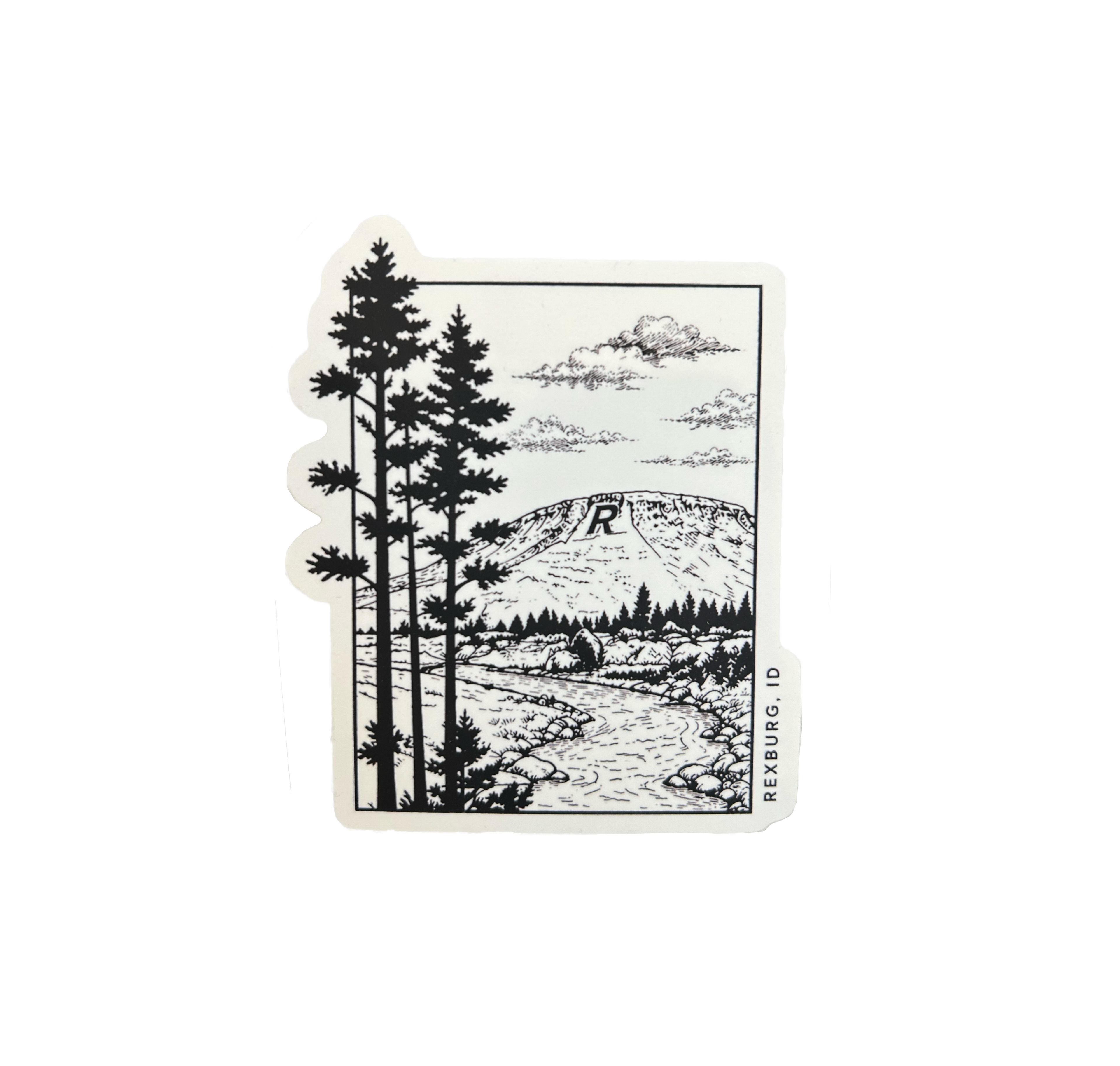 R MOUNTAIN Sticker
