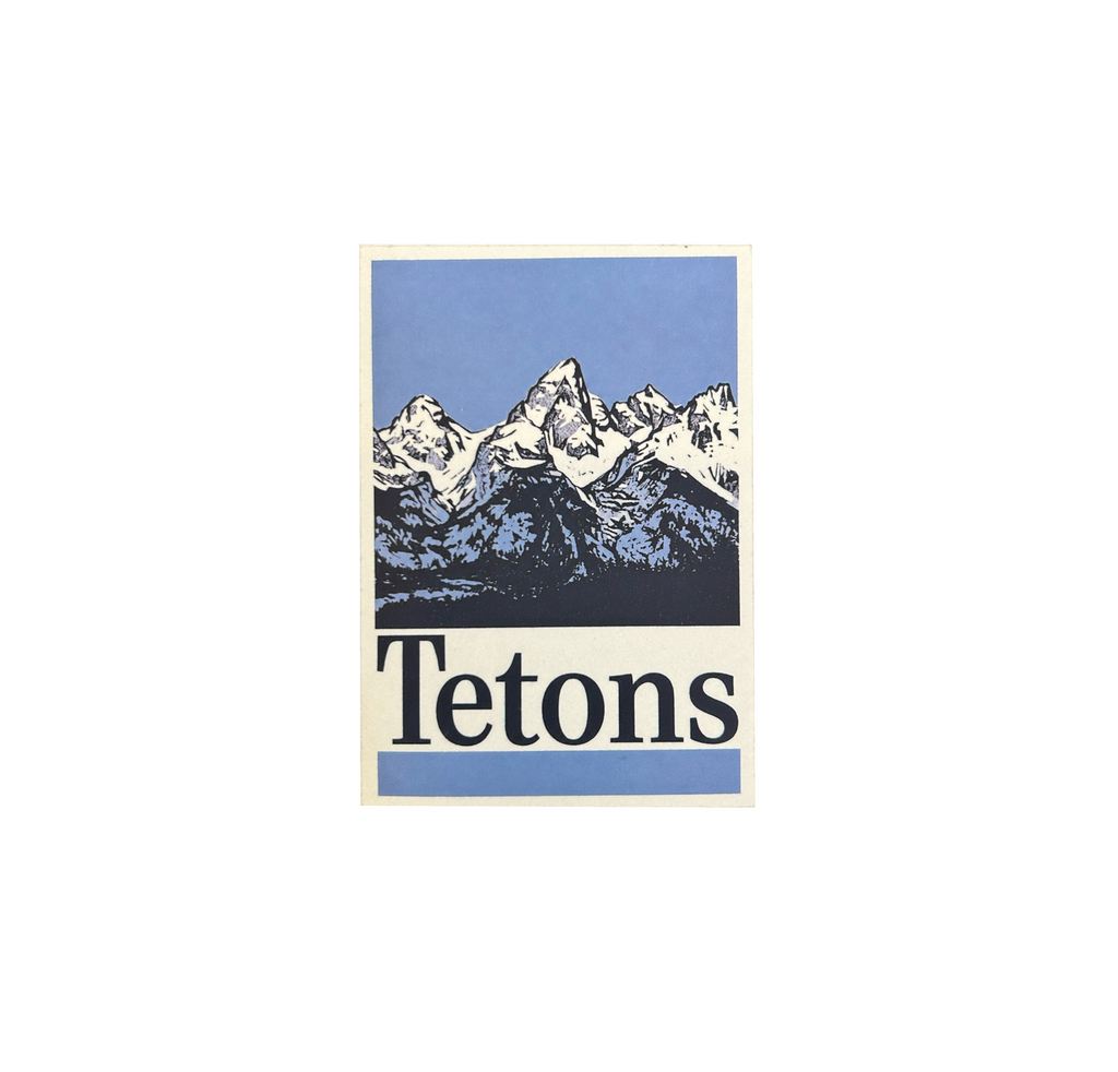 Tetons Sticker