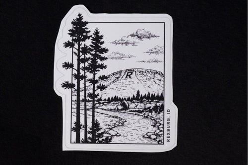 R MOUNTAIN Sticker